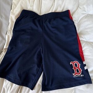 MLB Boston Red Sox Boy's  Athletic Drawstring Shorts Large 10/12